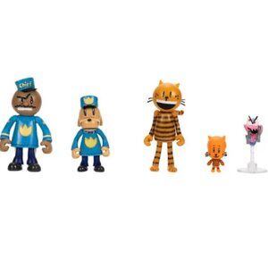 NEW Dog Man 2.5 Inch Action Figure Multipack Set